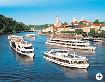 Dreiflüssestadt Passau Donauschiffahrt Bayerischer Wald
