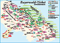 Bayerwald-Ticket Skizze
