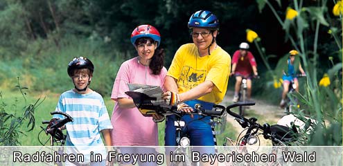 Radfahren im Bayer. Wald