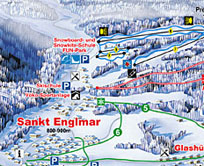 Skifahren Bayer. Wald