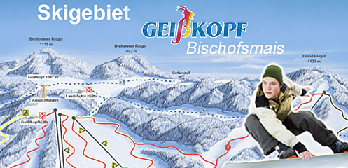 Skigebiet Geißkopf Bayr. Wald