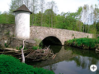 Steinerne Brücke in Röhrnbach im Bayerischen Wald